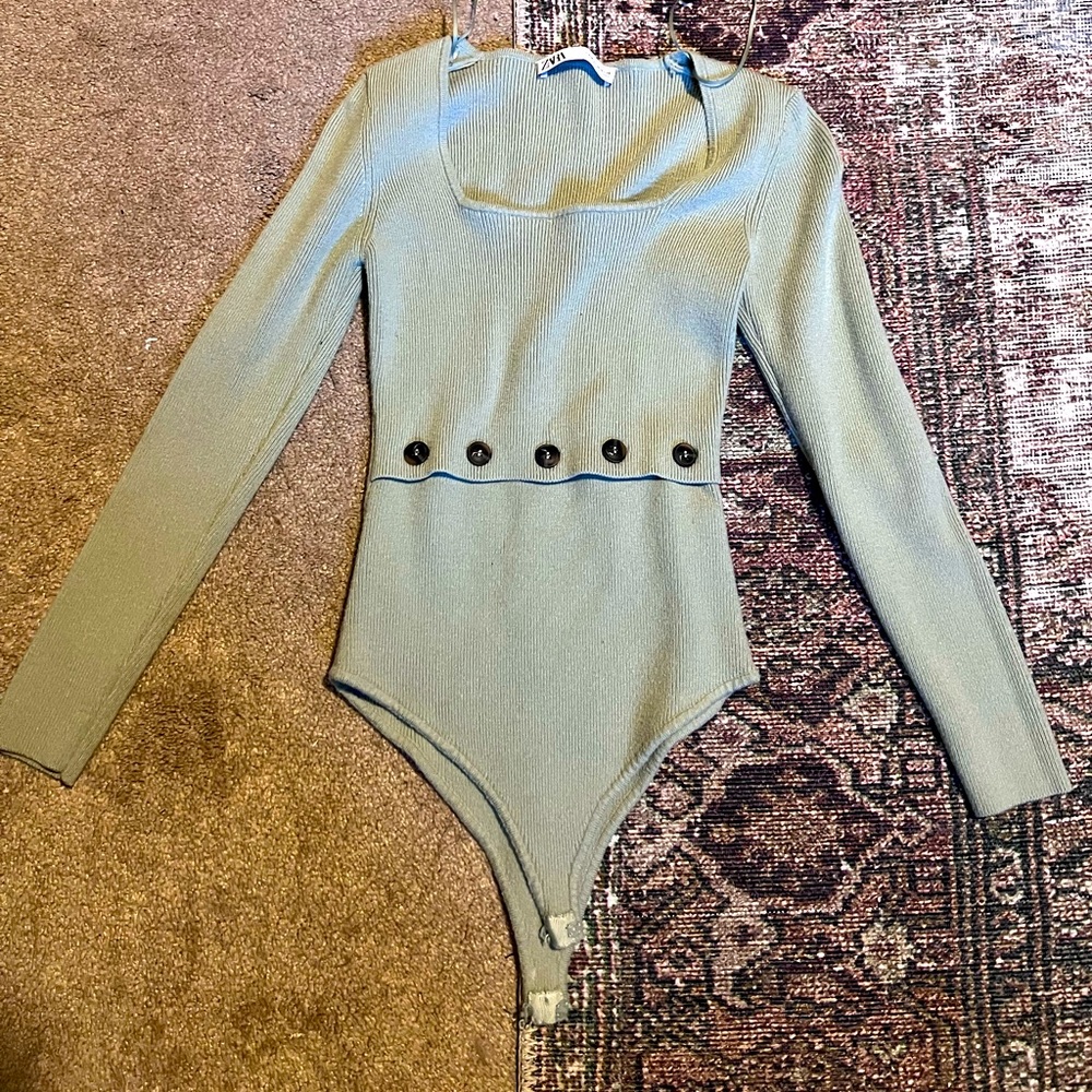 Zara Sweater Bodysuit